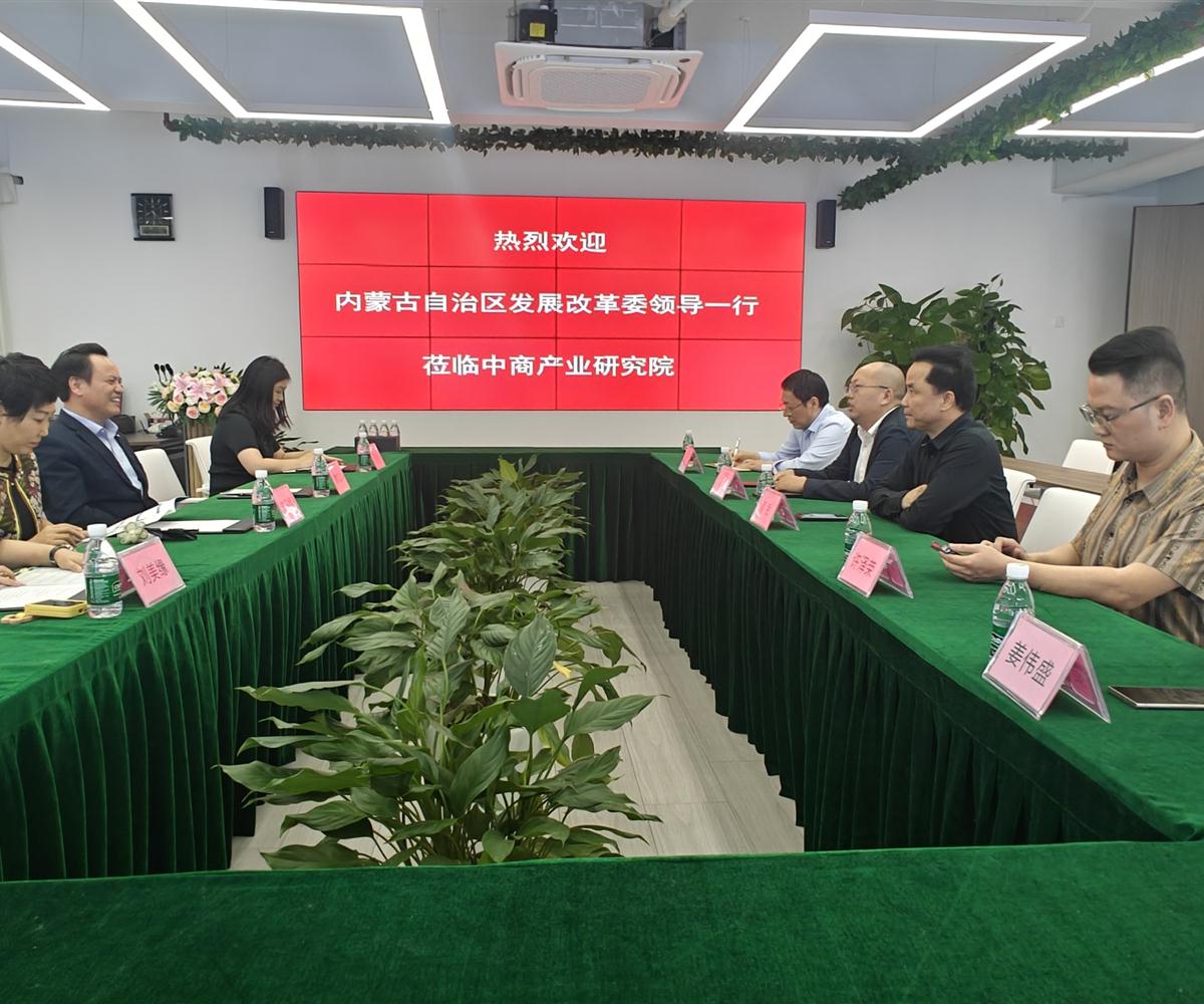 内蒙古自治区发展改革委领导莅临我院考察调研