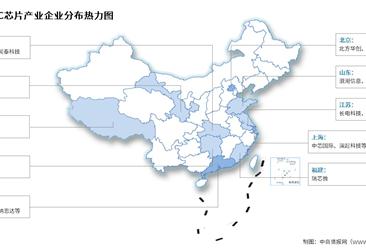 2025年中國ASIC芯片市場規(guī)模及企業(yè)熱力分布情況預測分析（圖）