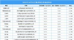 2025年10月24日全國各地最新大米價格行情走勢分析