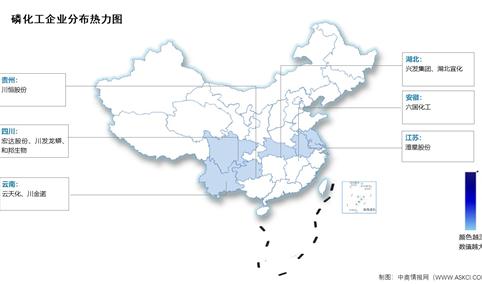 2025年中国磷化工市场现状及相关上市企业分布情况预测分析（图）