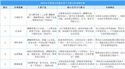 2025年中国动力电池行业十大潜力企业排行榜（附榜单）