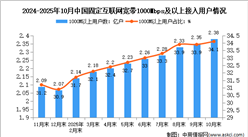 2025年1-10月中國通信業(yè)總體運行及電信用戶發(fā)展情況分析（圖）