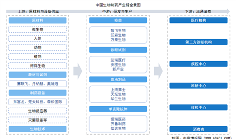 2025年中国生物制药产业链图谱及投资布局分析（附产业链全景图）