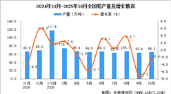 2025年10月全国铅产量数据统计分析