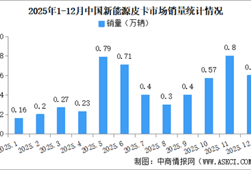 2025年中国新能源皮卡销量情况：销量同比增长243%（图）