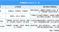 2026年中国数据中心市场规模预测及重点公司业务布局分析（图）