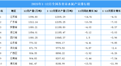 2025年全国各省市水泥产量排行榜