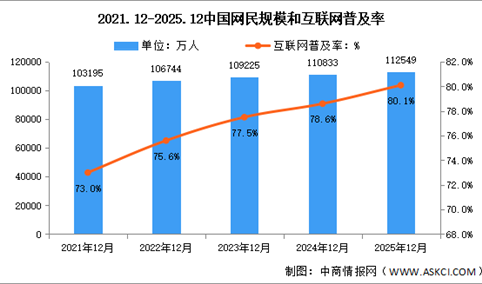 2025年中国互联网网民结构状况分析：网民规模达11.25亿（图）
