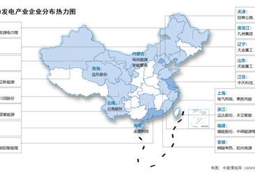 2026年中国风力发电累计装机容量及相关上市企业分布情况预测分析（图）
