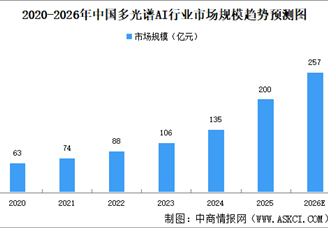 2026年中国多光谱AI市场规模及驱动因素预测分析（图）