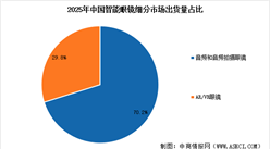 2026年中国智能眼镜市场出货量预测及细分市场占比分析（图）