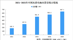 2026年中国光伏电池产业现状分析：产量增长放缓（图）