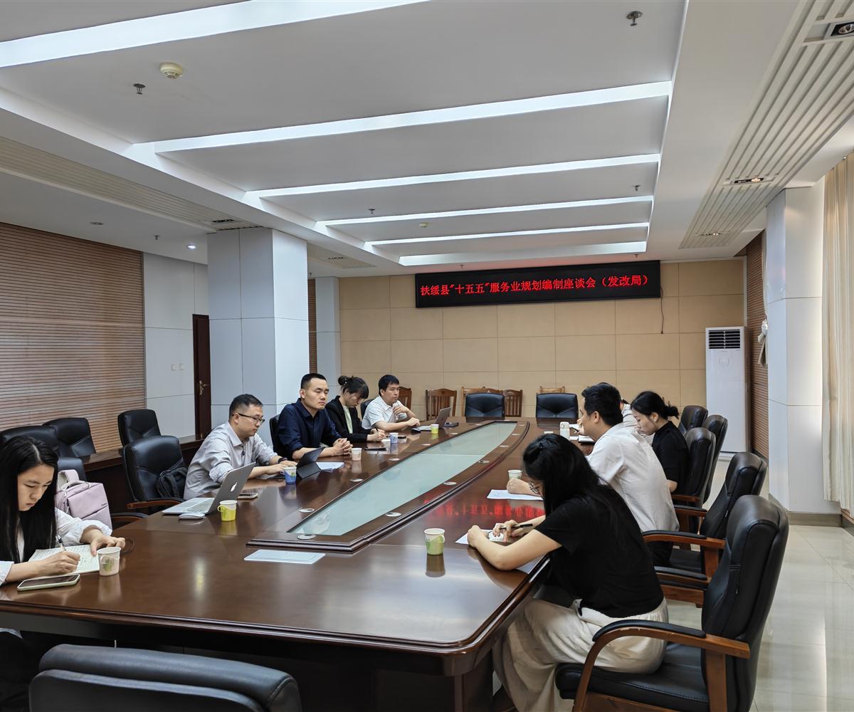 中商产业研究院赴广西扶绥县开展"十五五"现代服务业发展规划编制调研