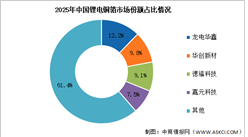 2026年中国锂电铜箔出货量及竞争格局预测分析（图）
