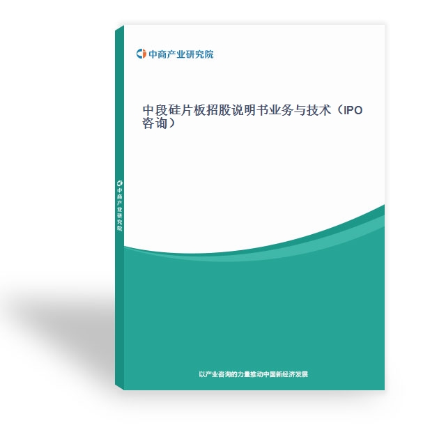 中段硅片板招股说明书业务与技术（IPO咨询）