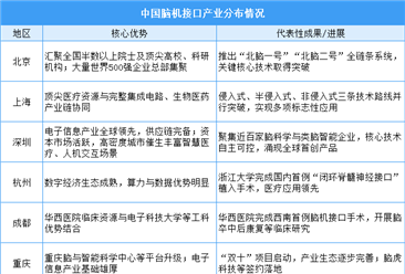 2026年中国脑机接口行业市场前景预测研究报告（简版）