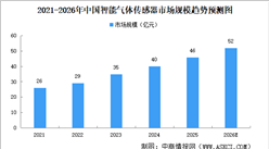 2026年中国智能传感器及智能气体传感器市场规模预测分析（图）