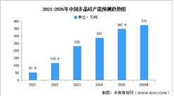 2026年中国多晶硅产量及产能预测分析（图）
