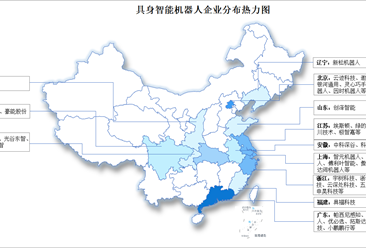 2026年中国具身智能机器人企业分布及重点企业分析（图）