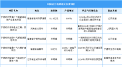 2026年中国动力电池销量及在建项目预测分析（图）
