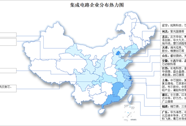 2026年中国集成电路产业区域竞争力格局及企业分布分析（图）