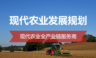 現代農業發展規劃