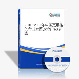 2019-2023年中國寬帶接入行業發展趨勢研究報告