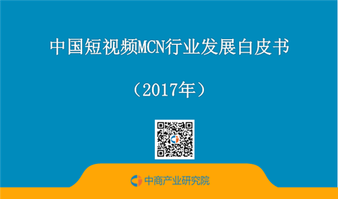 2017年中国短视频MCN行业发展白皮书（全文）