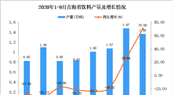2020年9月青海省饮料产量数据统计分析