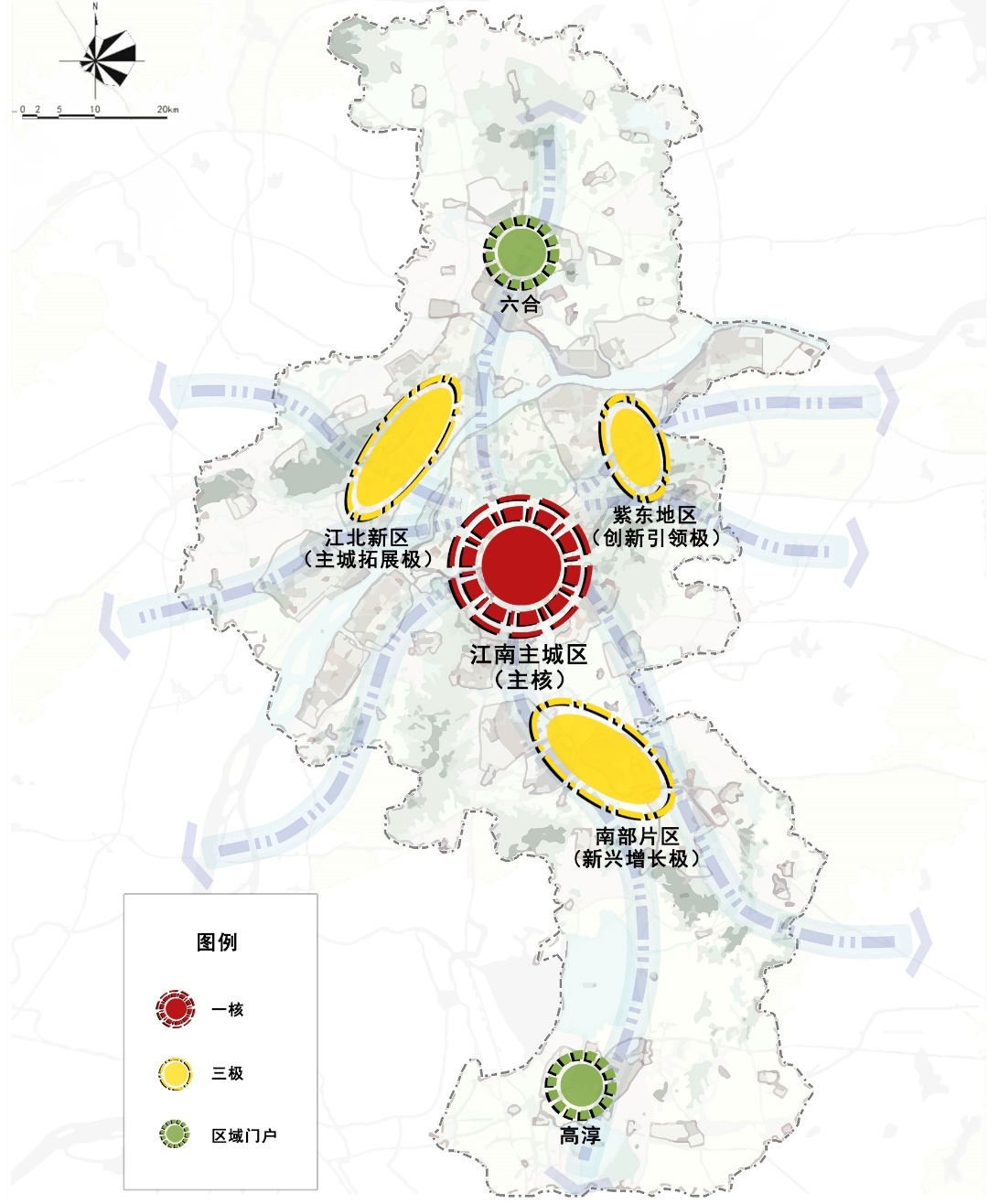 南京2035城市总体规划图片