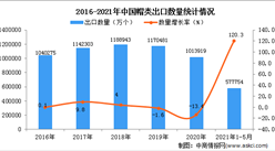 2021年1-5月中國帽類出口數據統計分析