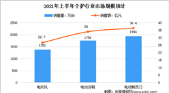 2021年上半年中国个护行业市场运行情况分析：电吹风销售额同比增长41.3%