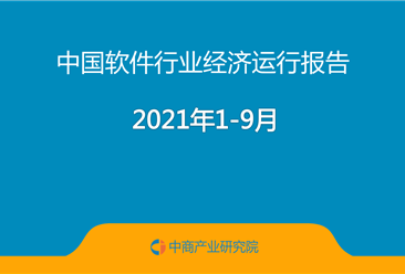 2021年1-9月中国软件行业经济运行报告（附全文）
