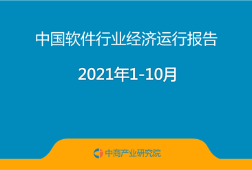 2021年1-10月中国软件行业经济运行报告（附全文）