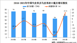 2021年度中国牛皮革及马皮革进口数据统计分析