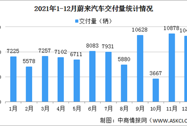 2021年蔚来汽车交付量91429辆 连续两年翻番（图）