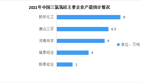 2022年中国三氯氢硅产能及企业预测分析（图）