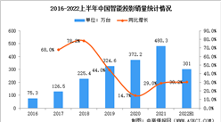 2022上半年中国智能投影市场现状分析：销量同比增长30.2%