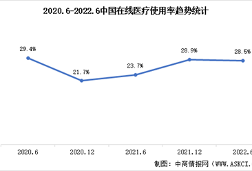 2022年中国在线医疗市场现状分析：上半年使用率达28.5%