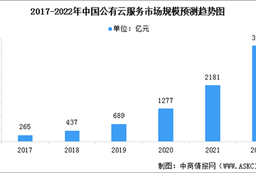 2022年中国云服务行业市场规模预测分析（图）