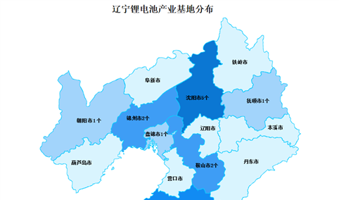 2023年辽宁锂电池产业布局分析：沈阳产业基地最多（图）