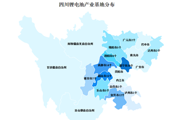 2023年四川锂电池产业布局分析：集聚效应明显（图）