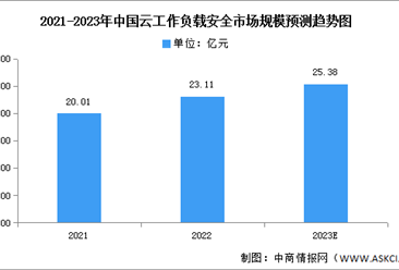 2023年中国云工作负载安全市场规模及细分市场预测分析（图）