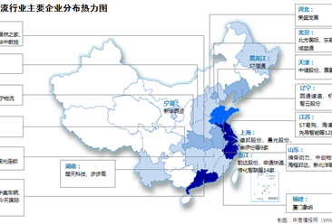 2023年中國智能物流上市企業區域分布情況：江浙粵企業較多（圖）