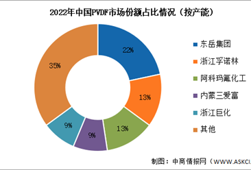 2023年中国PVDF产能及竞争格局预测分析（图）