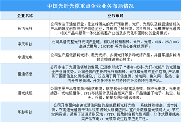 2024年中国光缆线路总长度及重点企业业务布局情况预测分析（图）