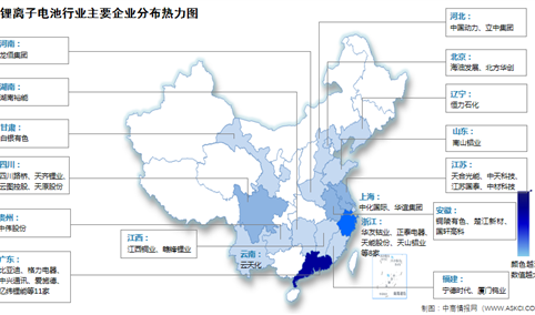 2023年前三季度中国锂离子电池市场现状及企业分布分析（图）