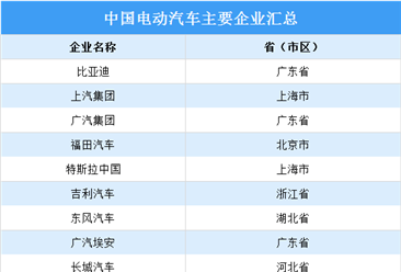 2024年中国电动汽车市场现状及主要企业预测分析（图）