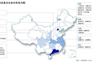 2024年中国激光雷达行业市场规模及企业分布情况预测分析（图）