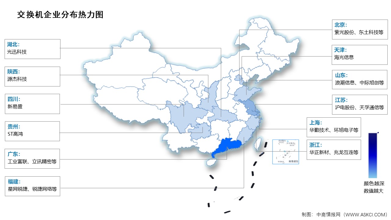 2024年中國交換機市場規(guī)模及企業(yè)分布情況預(yù)測分析（圖）